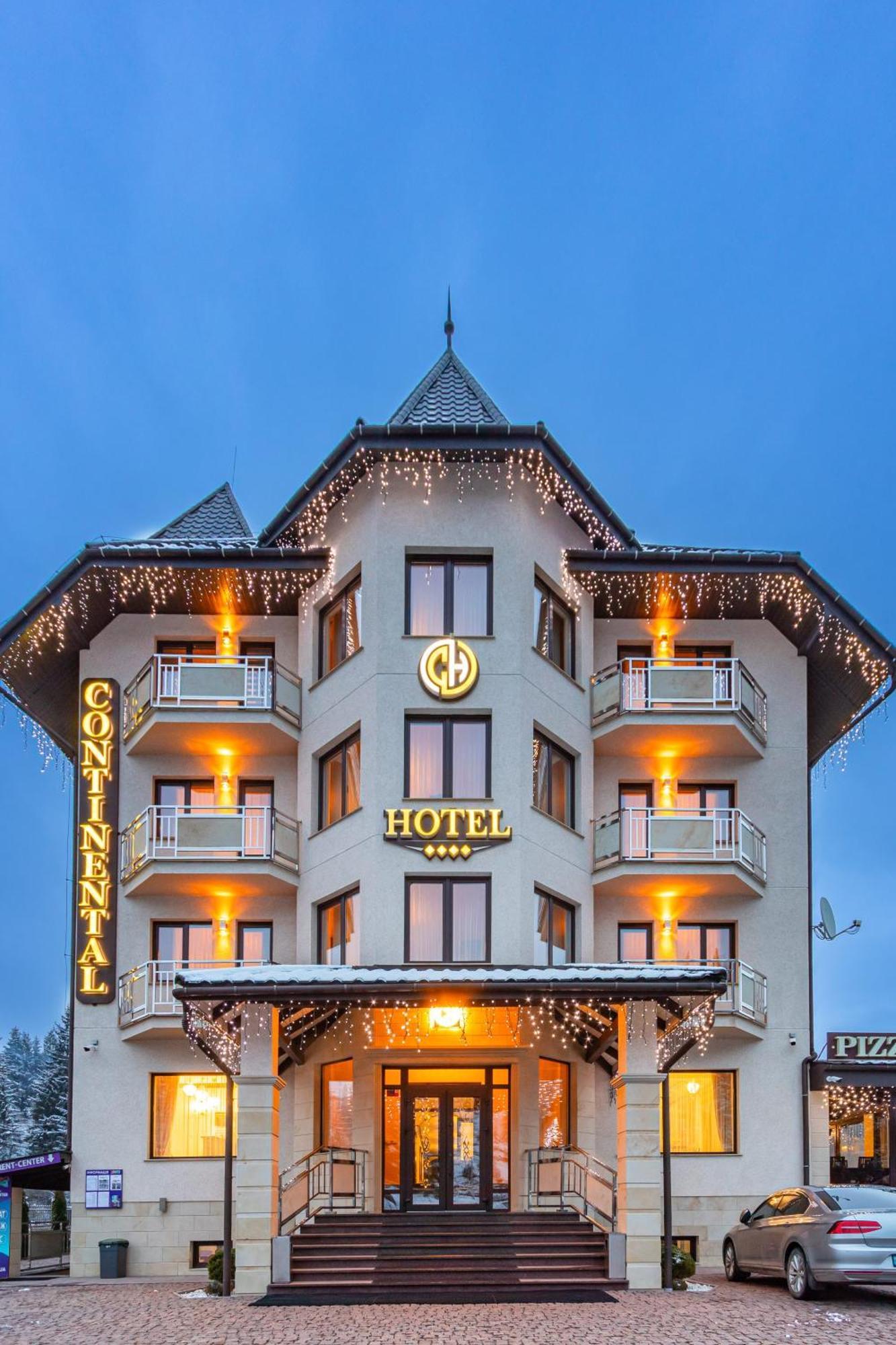 Continental Spa Resort Bukovel Kültér fotó
