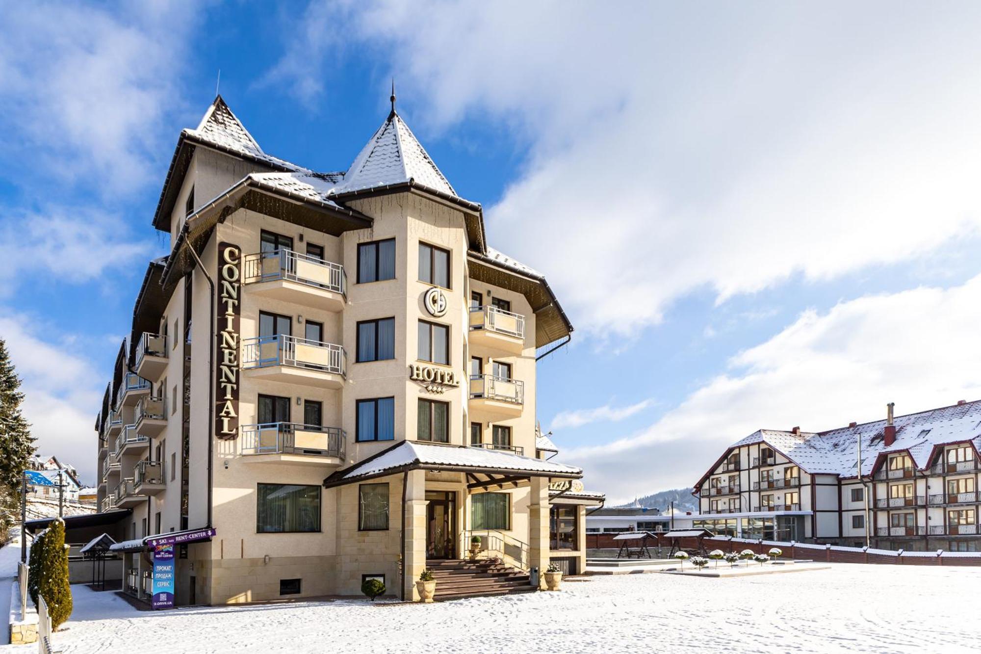 Continental Spa Resort Bukovel Kültér fotó
